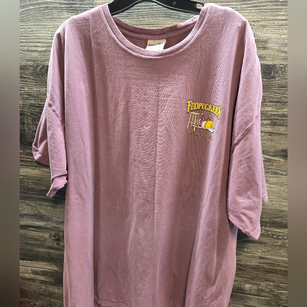 Fudpuckers Beachside Grill LS Shirt Mens 2XL Gator Beach Party Graphic Destin FL - Picture 3 of 3